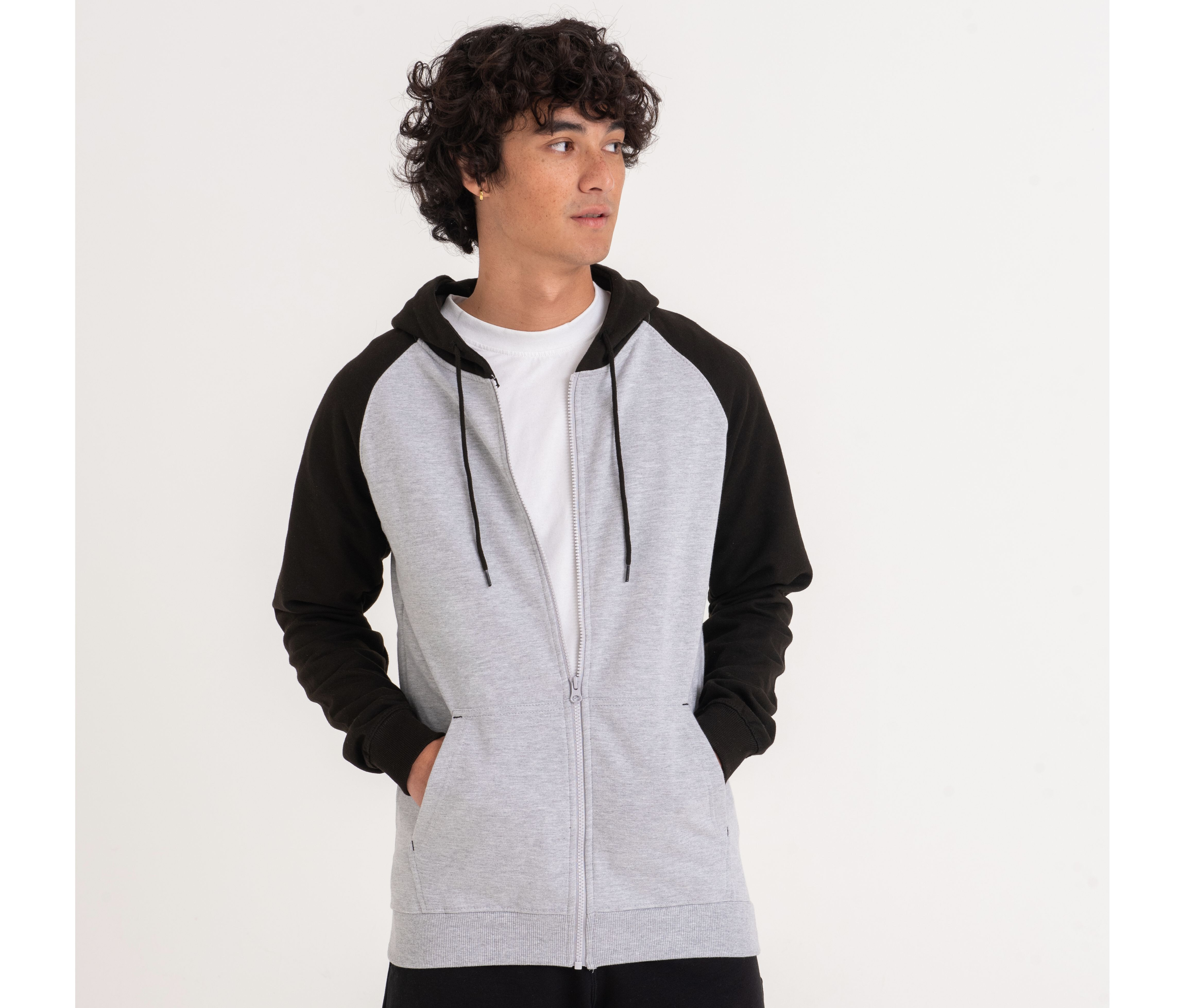 Sweat-shirts personnalisable AWDIS BASEBALL ZOODIE