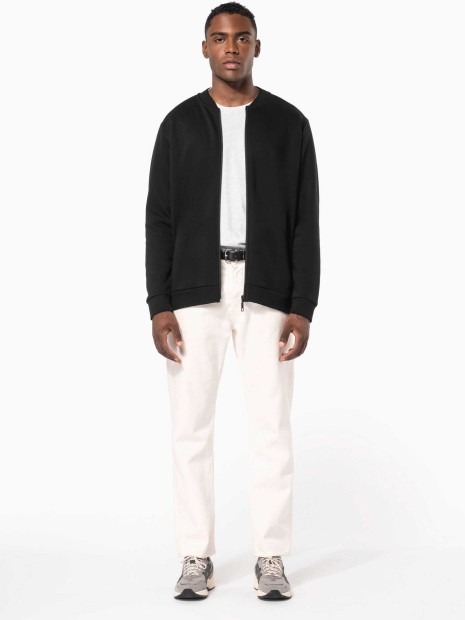 Vestes à personnaliser KARIBAN Veste molleton zippée homme 