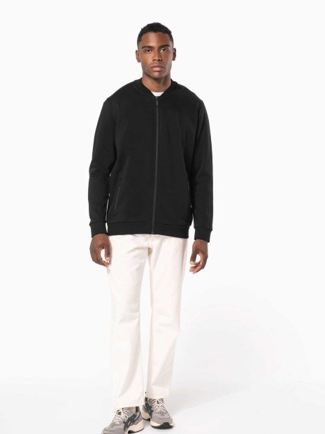 Vestes à personnaliser KARIBAN Veste molleton zippée homme 