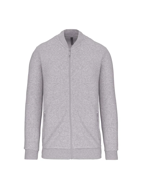 KARIBAN Veste molleton zippée homme /api/colors/a37ac46b-201c-43db-9085-8f3a99c04b1c personnalisable