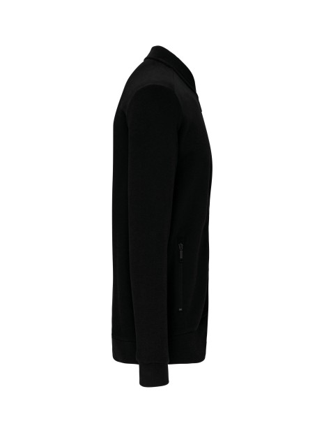 KARIBAN Veste molleton zippée homme /api/colors/b9fdad4a-5e94-45cb-8c03-c08b349b28c3 personnalisable