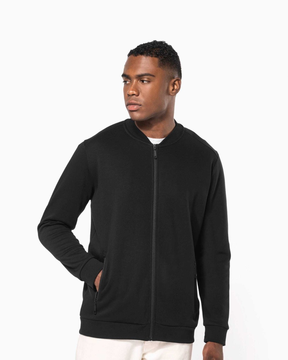 Jassen KARIBAN Sweatvest voor bedrukking &amp; borduring