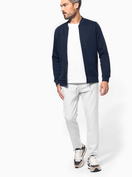 Vestes à personnaliser KARIBAN Veste molleton zippée homme 