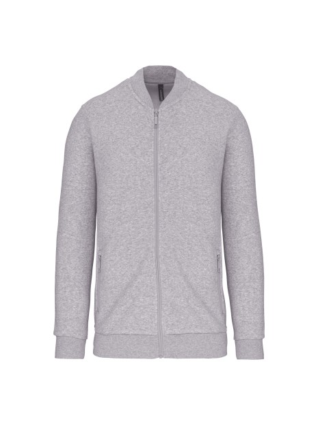 KARIBAN Veste molleton zippée homme /api/colors/a37ac46b-201c-43db-9085-8f3a99c04b1c personnalisable