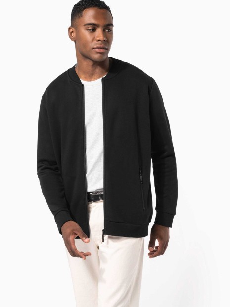 Vestes à personnaliser KARIBAN Veste molleton zippée homme 