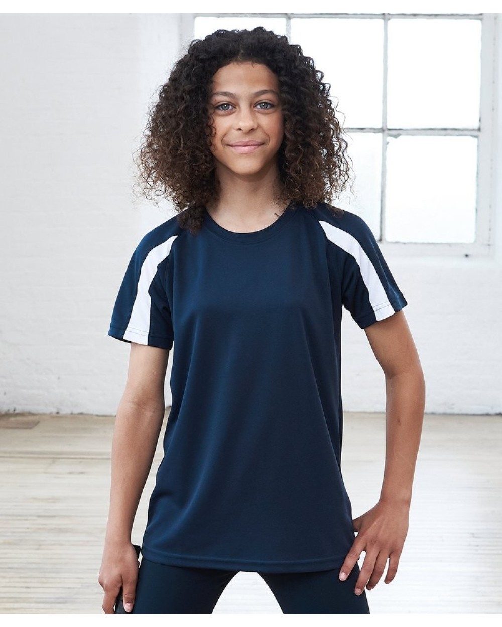 AWDIS KIDS CONTRAST COOL T T-Shirts personalisierbar