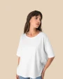 SPASSO Umweltfreundliches Damen-Slub-Oversize-T-Shirt mit überschnittenen Schultern T-Shirts personalisierbar