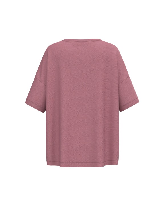 T-Shirts personnalisable SPASSO T-shirt écoresponsable slub oversize femme