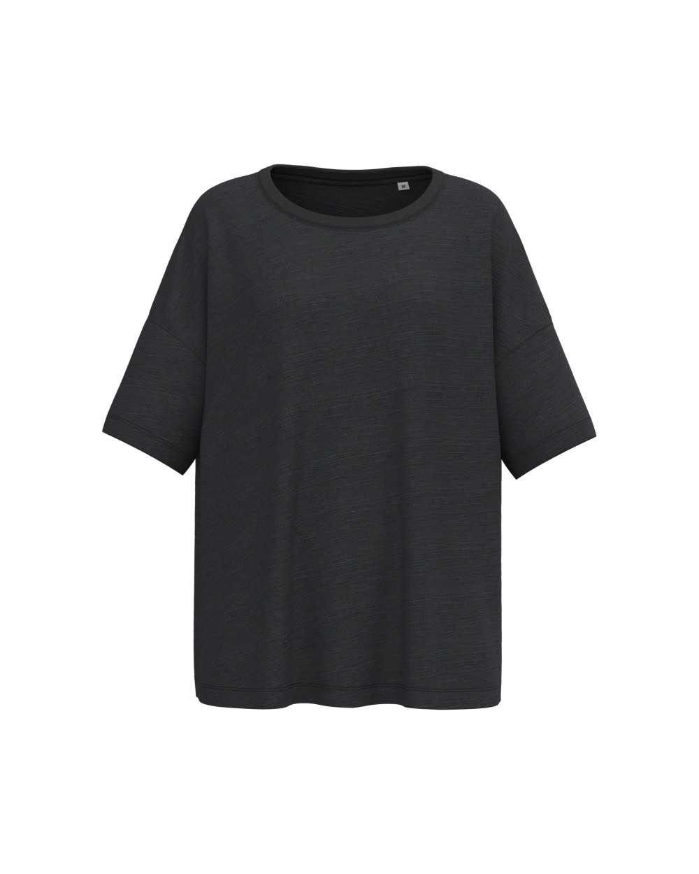 SPASSO Umweltfreundliches Damen-Slub-Oversize-T-Shirt mit überschnittenen Schultern T-Shirts personalisierbar