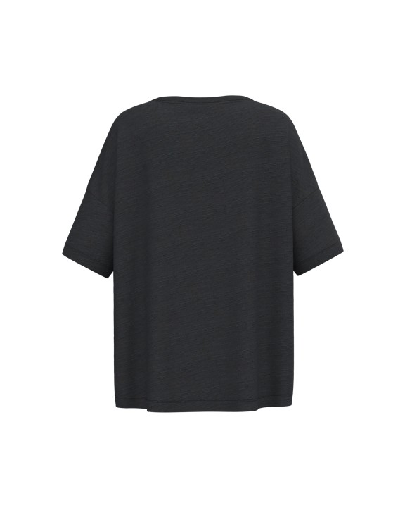 T-Shirts personnalisable SPASSO T-shirt écoresponsable slub oversize femme