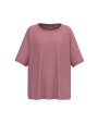 T-Shirts personnalisable SPASSO T-shirt écoresponsable slub oversize femme