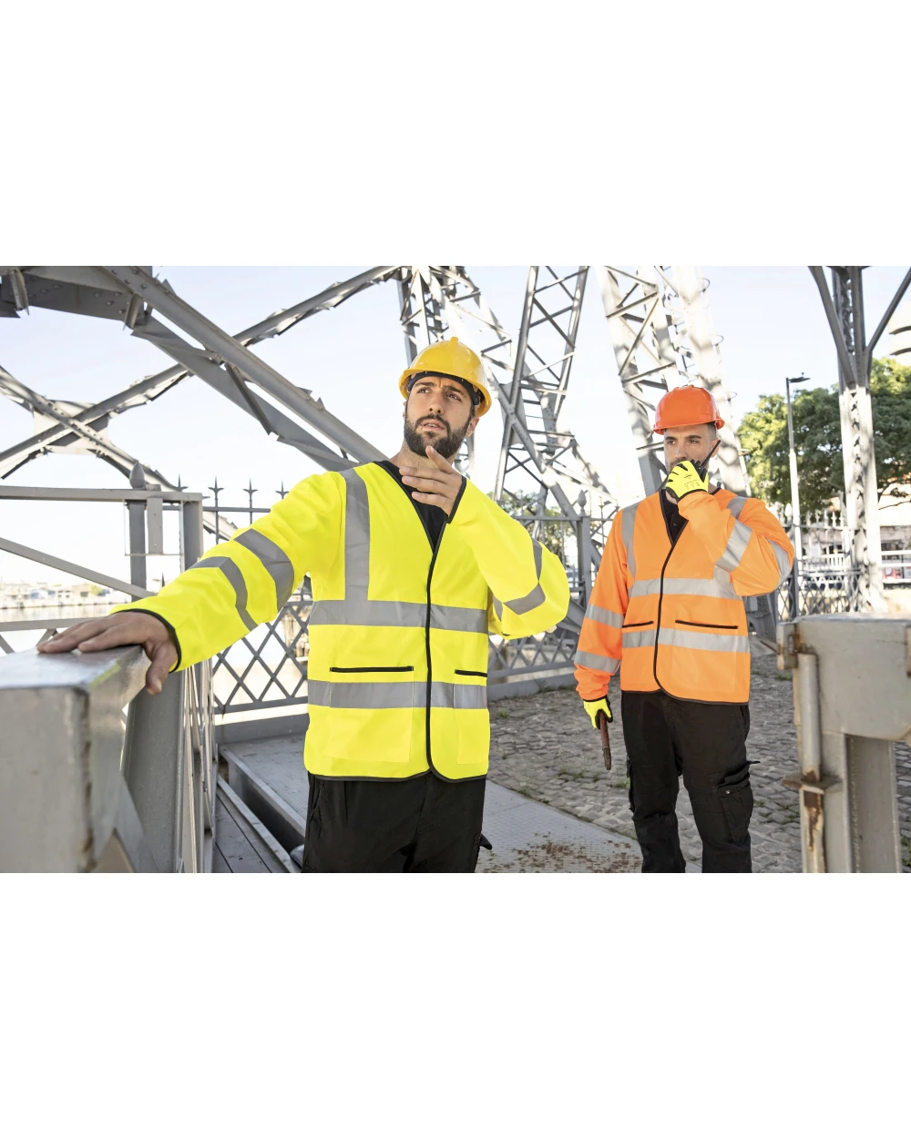 Vestes personnalisable KORNTEX Light Weight Hi-Viz Jacket EN ISO 20471 Class 3