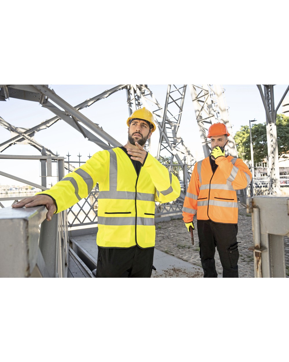 Vestes personnalisable KORNTEX Light Weight Hi-Viz Jacket EN ISO 20471 Class 3