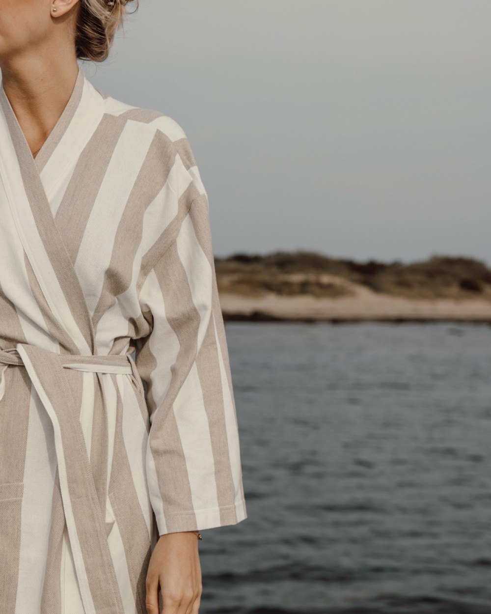 Produits éponges personnalisable VINGA VINGA Peignoir L/XL hammam GRS Ornos