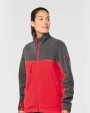 WK. DESIGNED TO WORK Zweifarbige, umweltfreundliche Unisex-Fleecejacke Polar Fleeces personalisierbar