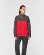Laines polaires personnalisable WK. DESIGNED TO WORK Veste micropolaire bicolore écoresponsable unisexe