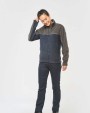 Laines polaires personnalisable WK. DESIGNED TO WORK Veste micropolaire bicolore écoresponsable unisexe