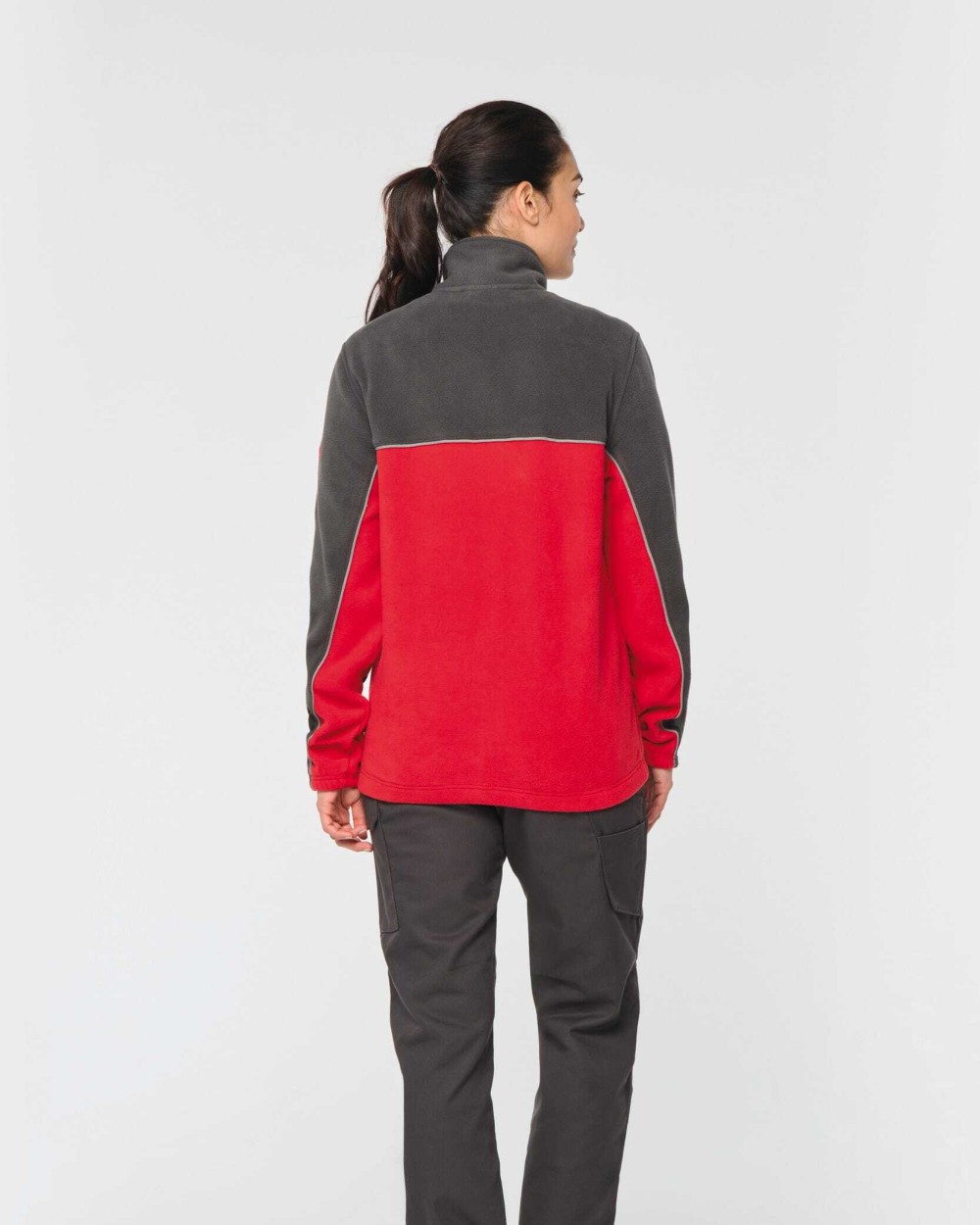 WK. DESIGNED TO WORK Zweifarbige, umweltfreundliche Unisex-Fleecejacke Polar Fleeces personalisierbar