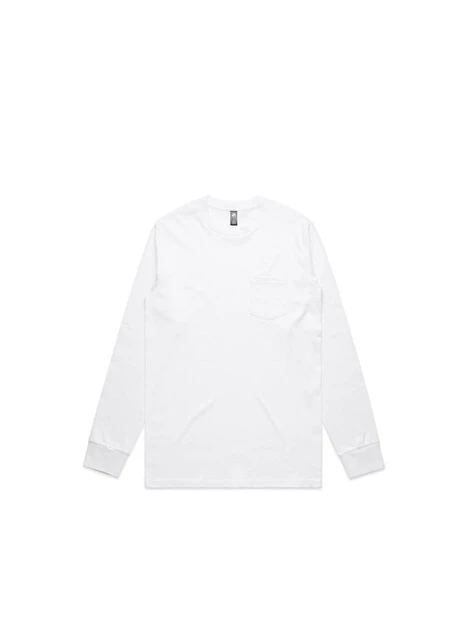 AS COLOUR Classic Pocket L/S Tee  personnalisable