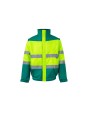 Vestes personnalisable VELILLA TWO-TONE HIGH VISIBILITY PADDED JACKET