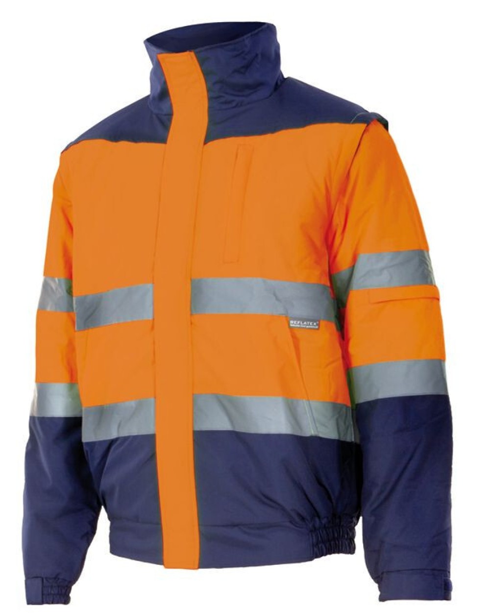 VELILLA TWO-TONE HIGH VISIBILITY PADDED JACKET Jacken personalisierbar