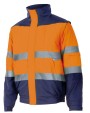 VELILLA TWO-TONE HIGH VISIBILITY PADDED JACKET Jacken personalisierbar
