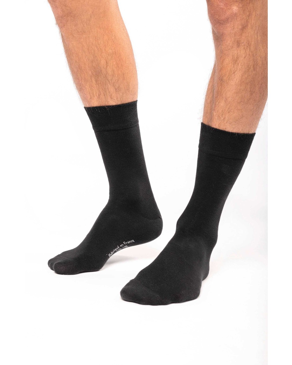 Sous-Vêtements personnalisable KARIBAN Chaussettes de ville mi-hautes coton Bio Origine France Garantie