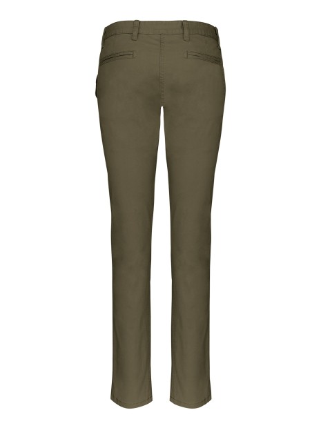 KARIBAN Pantalon chino femme /api/colors/f670900e-42da-4667-ab56-d8f2804cba19 personnalisable
