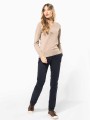 Pantalons à personnaliser KARIBAN Pantalon chino femme 