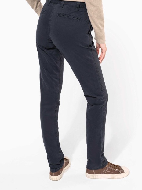 Pantalons à personnaliser KARIBAN Pantalon chino femme 