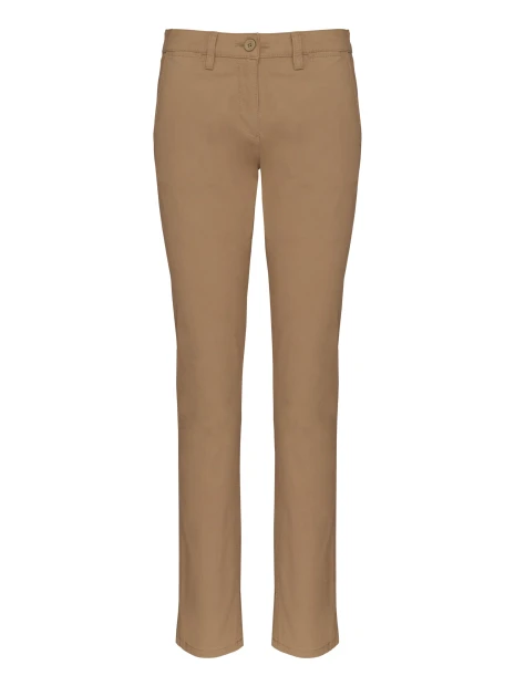 KARIBAN Pantalon chino femme /api/colors/94043464-ad4d-4a4e-81d8-f2f8c7fa5442 personnalisable