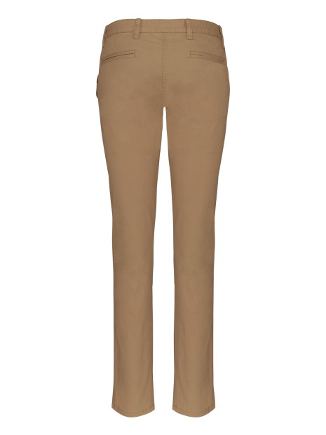 KARIBAN Pantalon chino femme /api/colors/94043464-ad4d-4a4e-81d8-f2f8c7fa5442 personnalisable