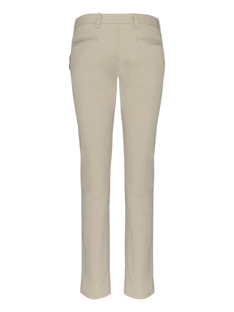 KARIBAN Pantalon chino femme /api/colors/13a9f258-6ed5-4b44-b30c-6e7b15d934d4 personnalisable