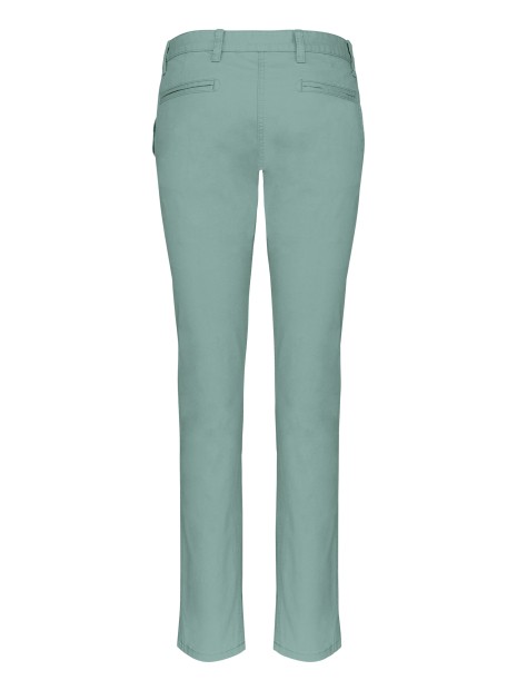 KARIBAN Pantalon chino femme /api/colors/9461b1f5-f20c-4909-acf0-8bf53fdec48b personnalisable