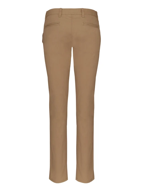 KARIBAN Pantalon chino femme /api/colors/94043464-ad4d-4a4e-81d8-f2f8c7fa5442 personnalisable