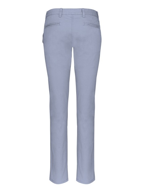 KARIBAN Pantalon chino femme /api/colors/a92ded6c-3ba2-4c26-bbf5-4843ba9c4d8f personnalisable