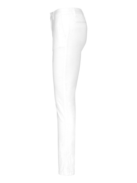 KARIBAN Pantalon chino femme /api/colors/7a92cd2d-10d2-40b4-928b-296bb7487506 personnalisable