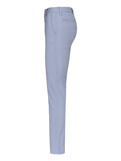 KARIBAN Pantalon chino femme /api/colors/a92ded6c-3ba2-4c26-bbf5-4843ba9c4d8f personnalisable