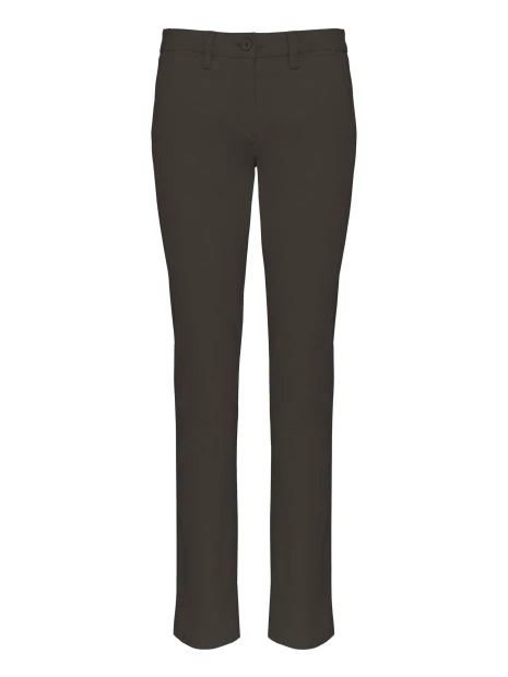 KARIBAN Pantalon chino femme /api/colors/3664e9be-231a-44a8-bacd-707b001b474c personnalisable