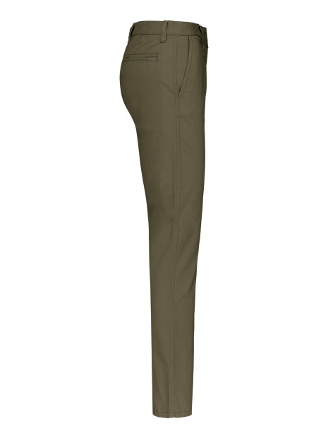 KARIBAN Pantalon chino femme /api/colors/f670900e-42da-4667-ab56-d8f2804cba19 personnalisable