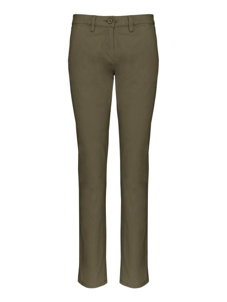 KARIBAN Pantalon chino femme /api/colors/f670900e-42da-4667-ab56-d8f2804cba19 personnalisable