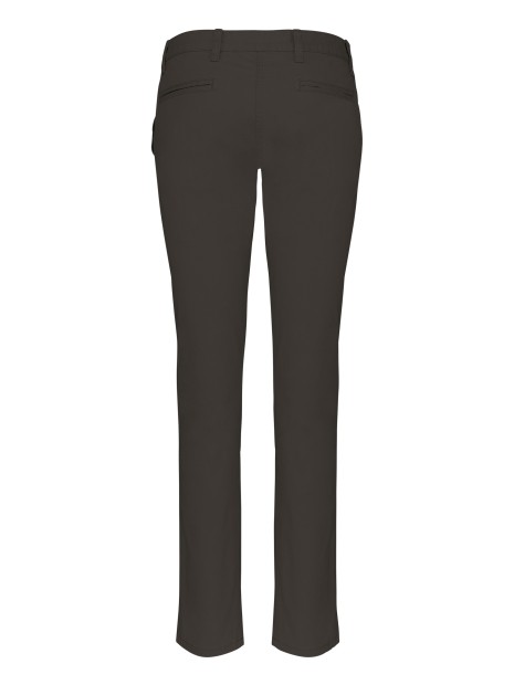 KARIBAN Pantalon chino femme /api/colors/3664e9be-231a-44a8-bacd-707b001b474c personnalisable