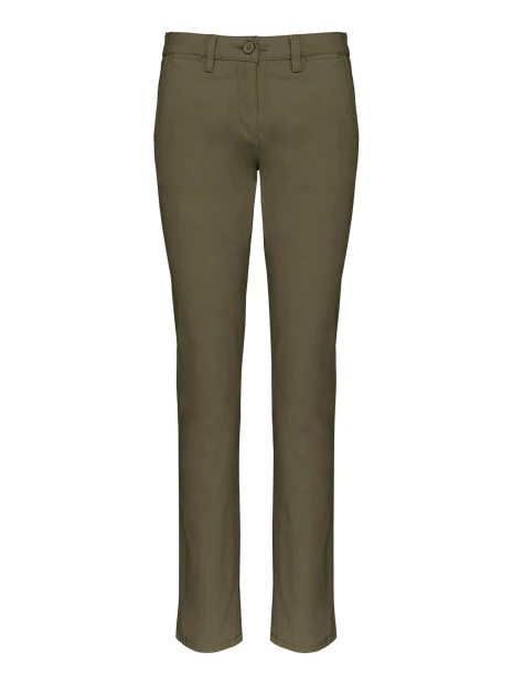 KARIBAN Pantalon chino femme /api/colors/f670900e-42da-4667-ab56-d8f2804cba19 personnalisable