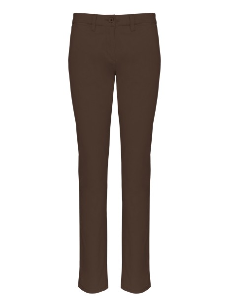 KARIBAN Pantalon chino femme /api/colors/b1e9730e-2307-4dc6-a97e-0dcccdb1ecfa personnalisable