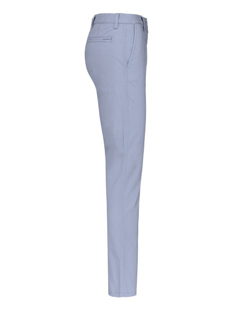 KARIBAN Pantalon chino femme /api/colors/a92ded6c-3ba2-4c26-bbf5-4843ba9c4d8f personnalisable