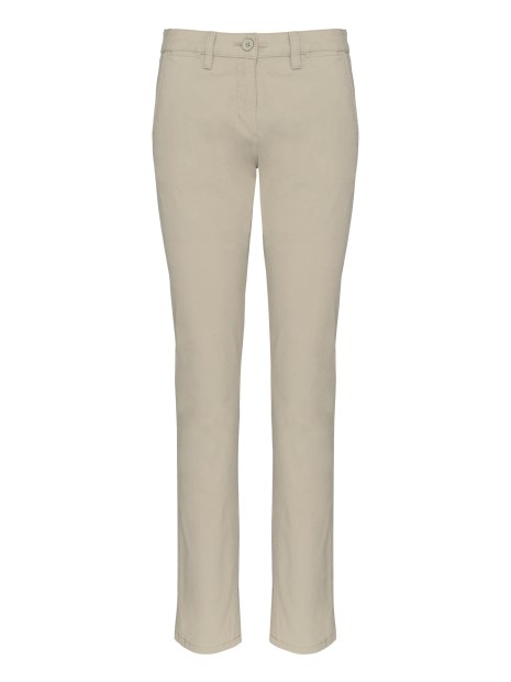 KARIBAN Pantalon chino femme /api/colors/13a9f258-6ed5-4b44-b30c-6e7b15d934d4 personnalisable