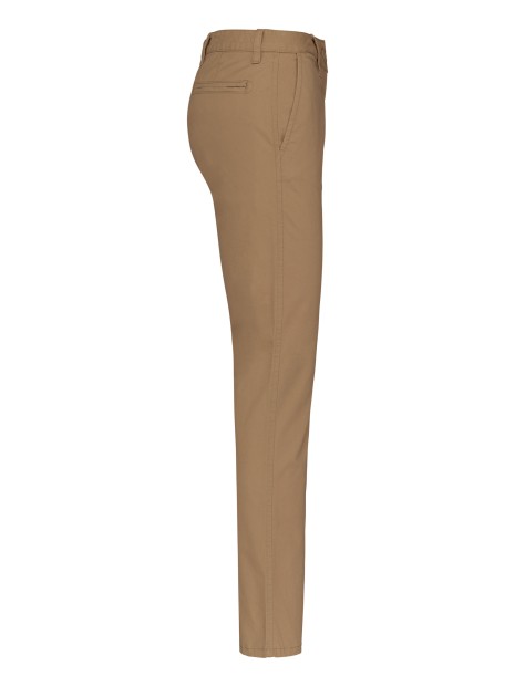 KARIBAN Pantalon chino femme /api/colors/94043464-ad4d-4a4e-81d8-f2f8c7fa5442 personnalisable