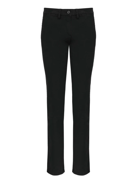 KARIBAN Pantalon chino femme /api/colors/b9fdad4a-5e94-45cb-8c03-c08b349b28c3 personnalisable