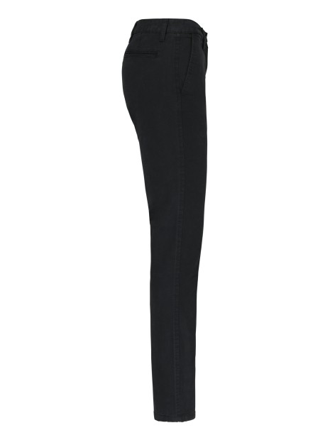 KARIBAN Pantalon chino femme /api/colors/b9fdad4a-5e94-45cb-8c03-c08b349b28c3 personnalisable