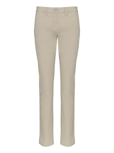 KARIBAN Pantalon chino femme /api/colors/13a9f258-6ed5-4b44-b30c-6e7b15d934d4 personnalisable